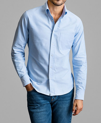 man modeling shirt